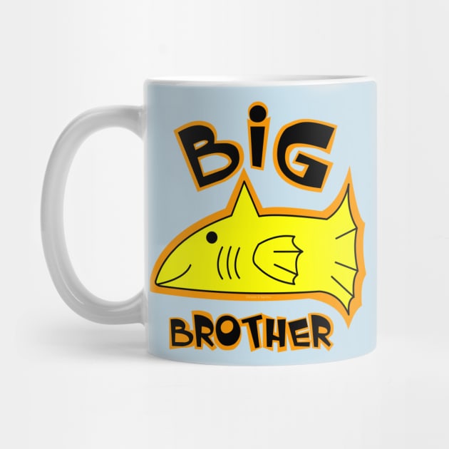 Big Brother Yellow Fish by Barthol Graphics